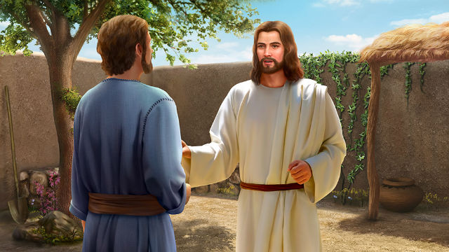 主耶穌正教導彼得