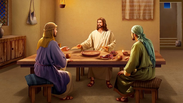 主耶穌 復活 講經 吃餅
