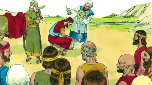 所羅門王的故事：所羅門被立為王