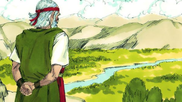 摩西的故事：不許摩西過約旦河入迦南