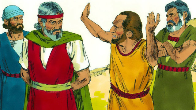 曠野-發怨言,摩西,聖經人物,舊約聖經故事