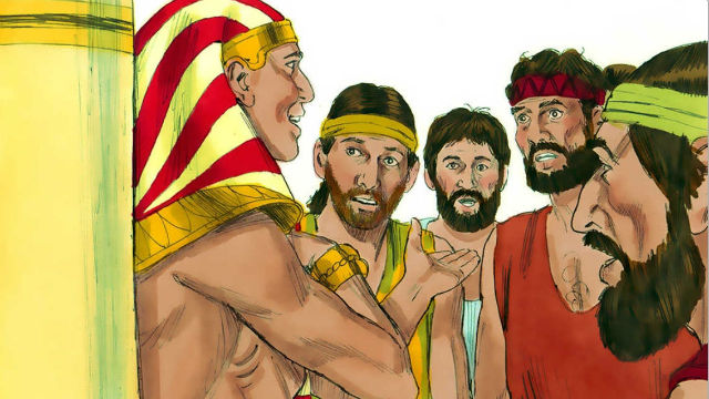 約瑟與兄弟相認,聖經故事