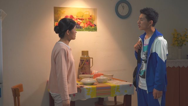 母親與兒子爭吵