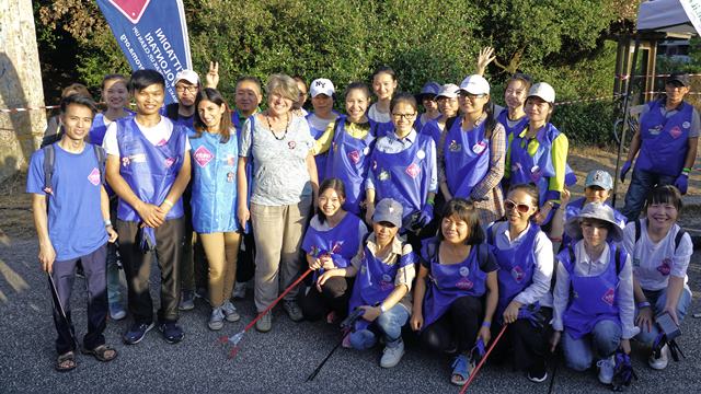 2019年世界清潔日：意大利活動現場首次出現中國志願者